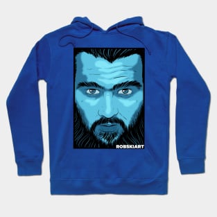 The face - blue Hoodie